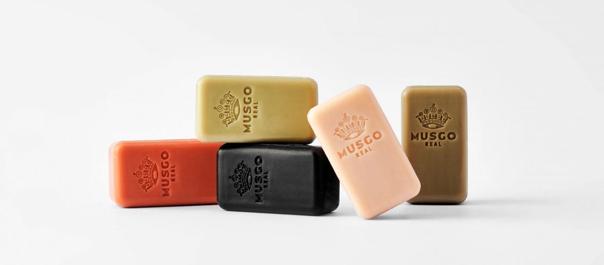 Bars of Handcrafted soap in pastel and bold colours | Claus Porto | Artisanal Candles, Soaps and Fragrances made in Portugal 