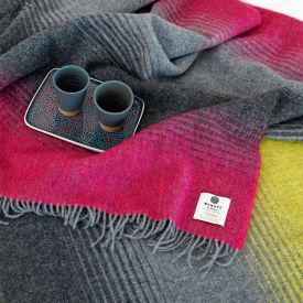 McNutt of Donegal weave tweed and Irish wool on handlooms and has evolved over the years to produce Irish linen, fabric and accessories including wool blankets.