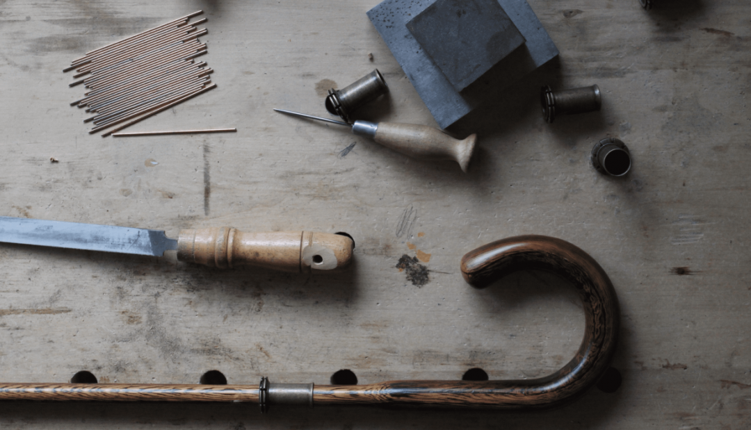 The Umbrella components | Lockwood Umbrellas | Crafted in London, England | The Aficionados