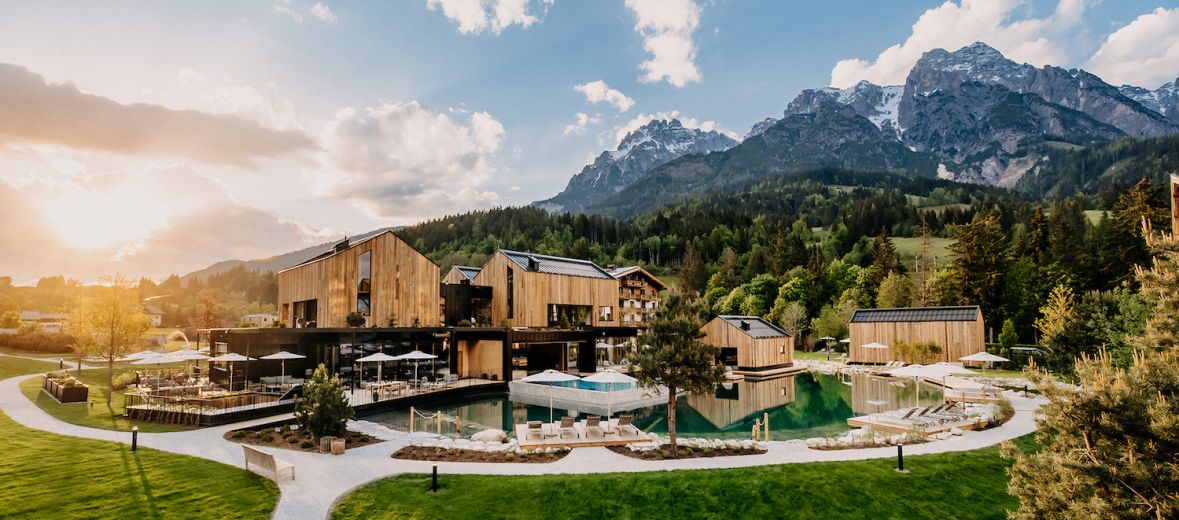 Modern design hotel & spa, Forsthofgut in Leogang Austria