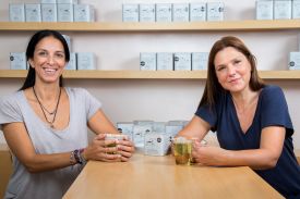 Aphrodite Florou and Yanna Mattheou | ANASSA Organics | Greek Herbal Artisan Teas | The Aficionados 