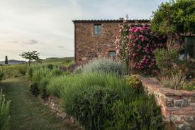 Dinky Luxe: Small Design Hotel Italy - Follonico, exteriors at this small luxury guesthouse in Tuscany