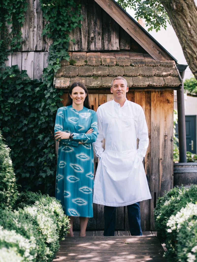 Barbara Eselböck and Alain Weissgerber - Chef owners of the Restaurant and Hotel, Taubenkobel Neusiedler See, Burgenland Austria