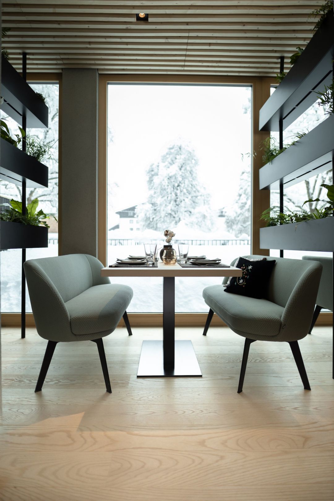 framing the view in architecture | Amrai Suites Montafon | Luxury Boutique Hotel Accommodation | Design by Alpstein | New Design Hotel in Schruns, Montafon, Vorarlberg Austria | The Aficionados 