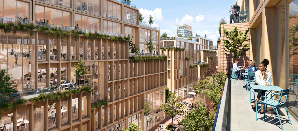 Stockholm's Wood City - Architects to create a new city of Sustainability