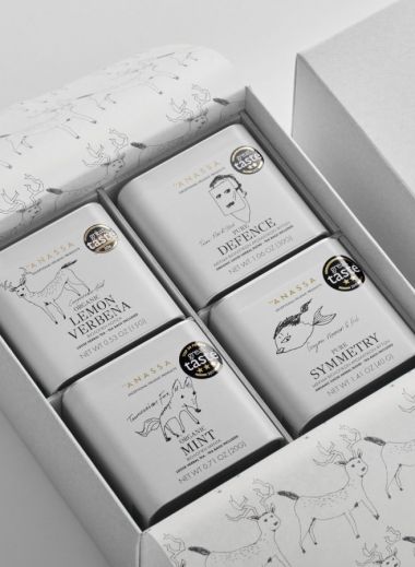 Tea Boxes of infusions by ANASSA Organics | Greek Herbal Artisan Teas | The Aficionados 