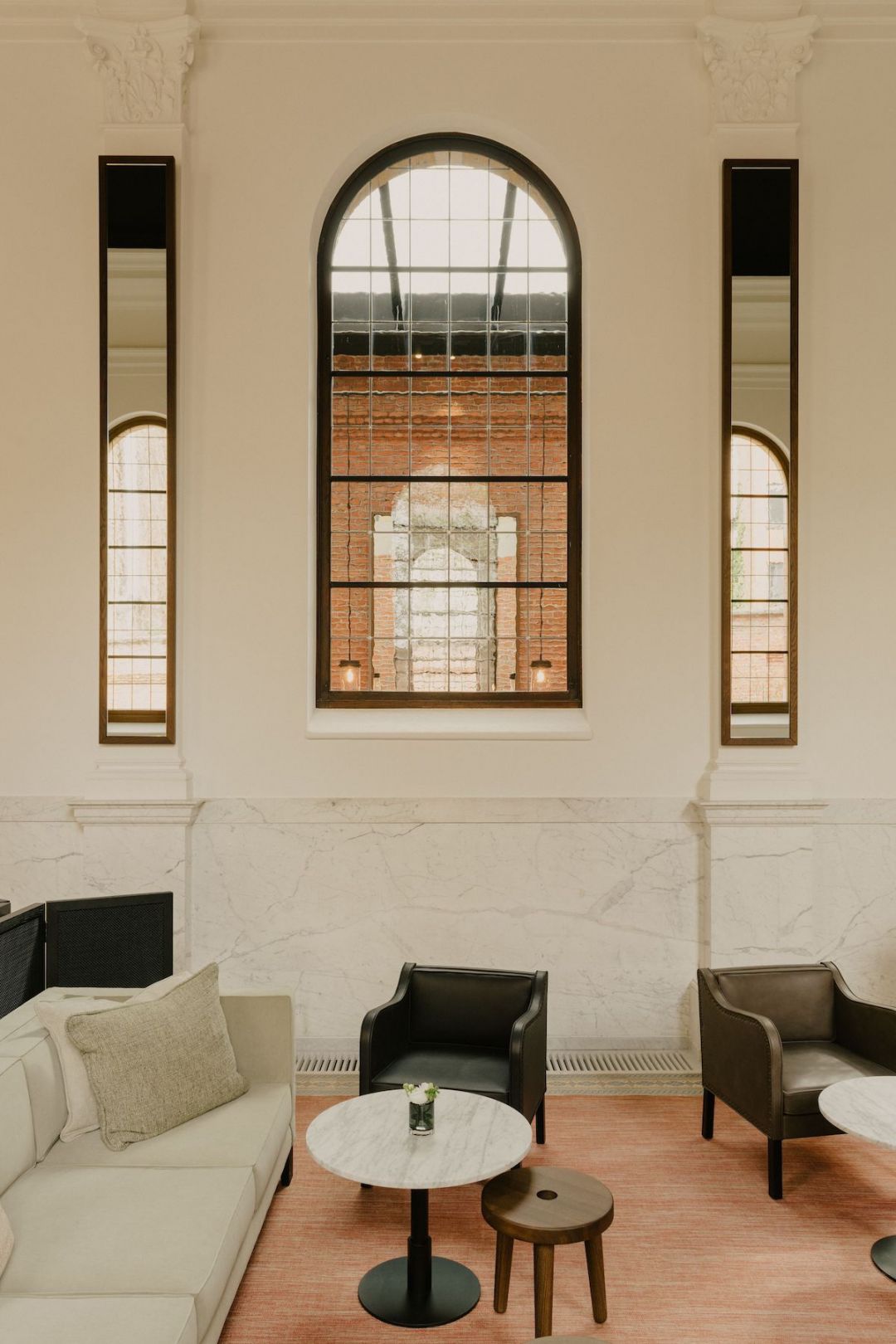 Chapel Lounge | Hotel August Antwerp designed by architect: Vincent Van Duysen | The Aficionados