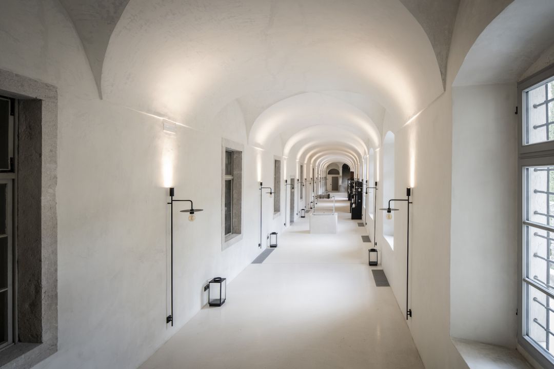 Monastero Arx Vivendi Hotel | Spa and wellness interior design under vaulted ceilings of the convent | Architects: noa* | Lake Garda, Arco Trentino, Italy | The Aficionados