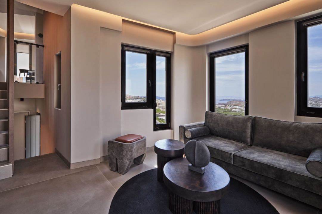 Modern Living Style in Greece | Apikia Suites Pyrgos Santorini | Design Hotel Greece | The Aficionados 
