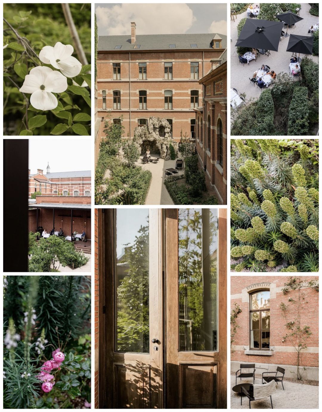 Hotel August Courtyard | Garden Design by Wirtz Landscapes Belgium
