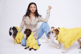 Hounds in Yellow Raincoats | Maxbone Canine Apparel, Accessories, Design, Fashion |The Aficionados