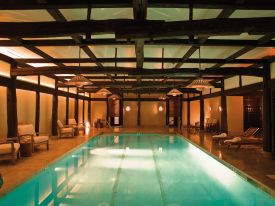Spa at The Greenwich Hotel, NYC by Axel Vervoordt