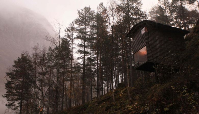 Juvet Landscape Hotel Valdres Norway | Jensen & Skodvin Architects | The Aficionados 