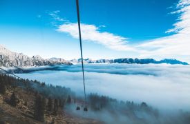 summer in Leogang and the Leoganger Steinberge, Austrian alps in Pinzgau