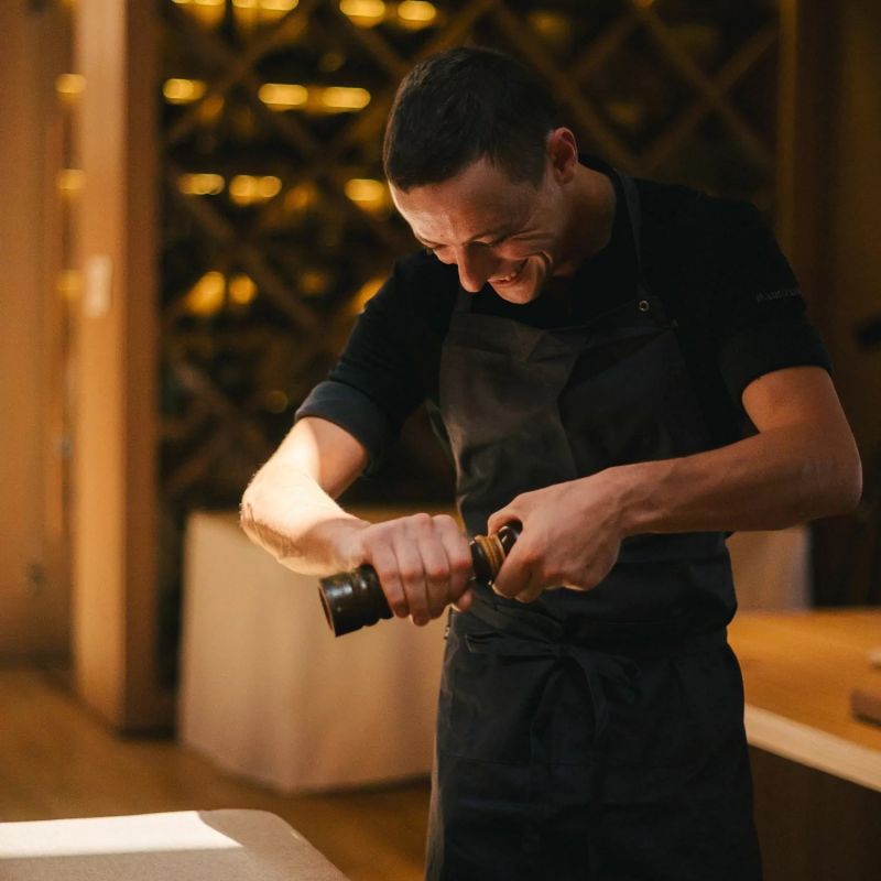 Chef Daniel Sanin - Inspired by Forests, Alps, Design & Heritage | vigilius mountain resort | South Tyrol, Italy