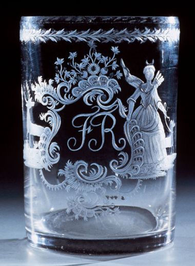 Fine engravings - Riedel -Austrian Luxury Glassware