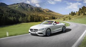 Mercedes Benz, car, driving, alps, lech, mountains, austria