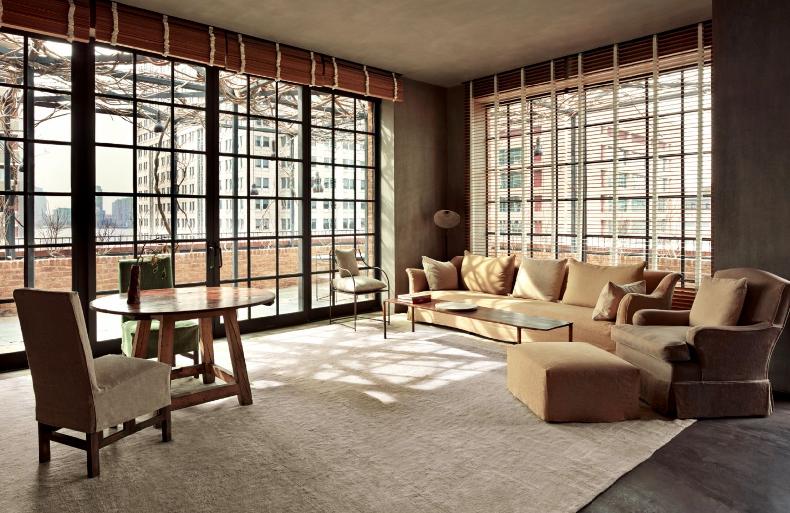 Fabulous Penthouse Suite at The Greenwich Hotel, NYC by Axel Vervoordt