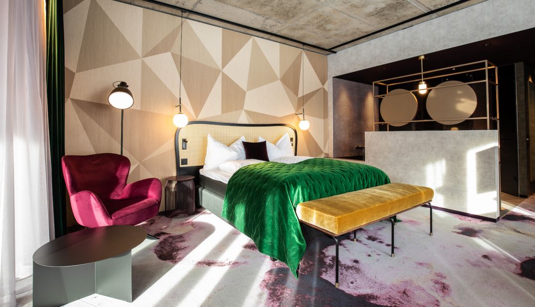 The Hide Hotel Mountain Resort in Flims Laax Falera in Graubünden, Switzerland - Interior design by Stylt Trampoli