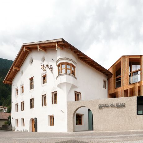 Boutique hotel Weisses Kreuz & Mansion zum Löwen is a design and Spa hotel in Burgeis (Burgusio), situated in the Venosta Valley (Vinschgau), South Tyrol, Italy.